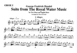 Handel, Georg Friedrich % Suite from "Royal Water Music" (score & parts) - 2OB/EH