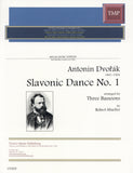 Dvorak, Antonin % Slavonic Dance #1 (score & parts) - 3BSN