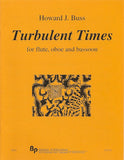 Buss, Howard % Turbulent Times (score & parts) - FL/OB/BSN