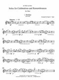 Vogel, Roger % Solos for Celebrations and Remembrances - SOLO OB