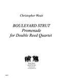 Weait, Christopher % Boulevard Strut (score & parts) - 2OB/2BSN