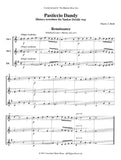 Berk, Stacey J.  % Pasticcio Dandy (score & parts) - 2OB/EH