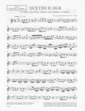 Schaffrath, Christoph % Duetto in Bb Major-OB/PN