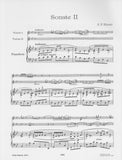 Handel, Georg Friedrich % Sonata Bb Op 2 #4 - 2VLN/PN or 2OB/PN