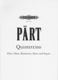 Part, Arvo % Quintettino (parts only) - WW5