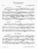 Hovhaness, Alan % Divertimento, op. 61, #5 (parts) - OB/CL/HN/BSN or 4CL
