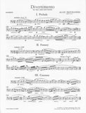 Hovhaness, Alan % Divertimento, op. 61, #5 (parts) - OB/CL/HN/BSN or 4CL