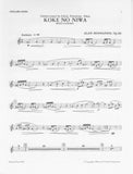 Hovhaness, Alan % Koke No Niwa Op 181 (score & parts) - EH/2PERC/HARP or CL/2PERC/HARP