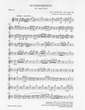 Mozart, Wolfgang Amadeus % Divertimento in Eb Major, K226 (parts only) - WW8