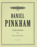 Pinkham, Daniel % Variations - OB/ORGAN