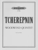 Tcherepnine, Alexander Nikolayevich % Woodwind Quintet, op. 107 (score & parts) - WW5