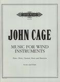 Cage, John % Music for Wind Instruments (score & parts) - WW5