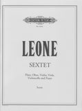 Leone, Gustavo % Sextet (set of parts) - FL/OB/VLN/VLA/CEL/PN