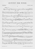 Jones, Kelsey % Quintet for Winds (score & parts) - WW5