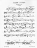 Genzmer, Harald % Seven Studies (Capriccios) - SOLO OB