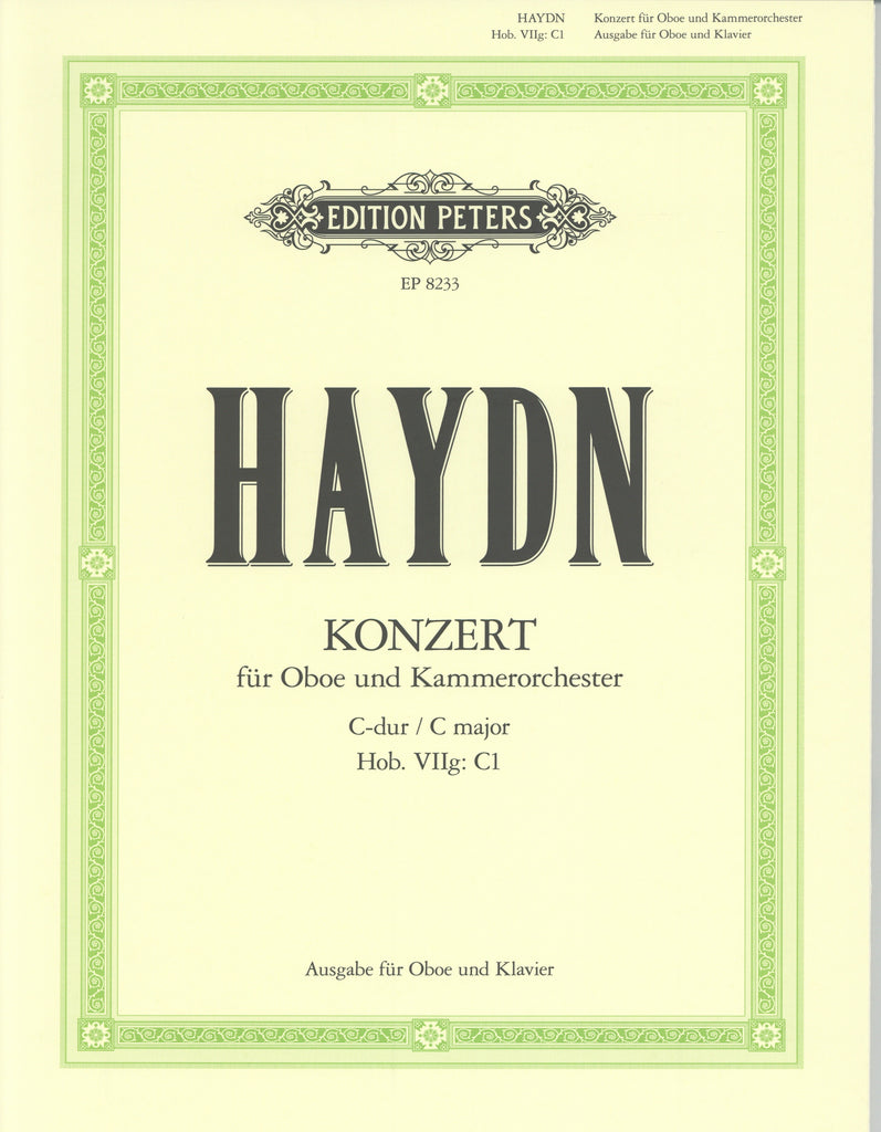 Haydn, Franz Joseph % Concerto in C Major - OB/PN