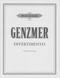 Genzmer, Harald % Divertimento (1981) (performance scores) - BSN/CEL