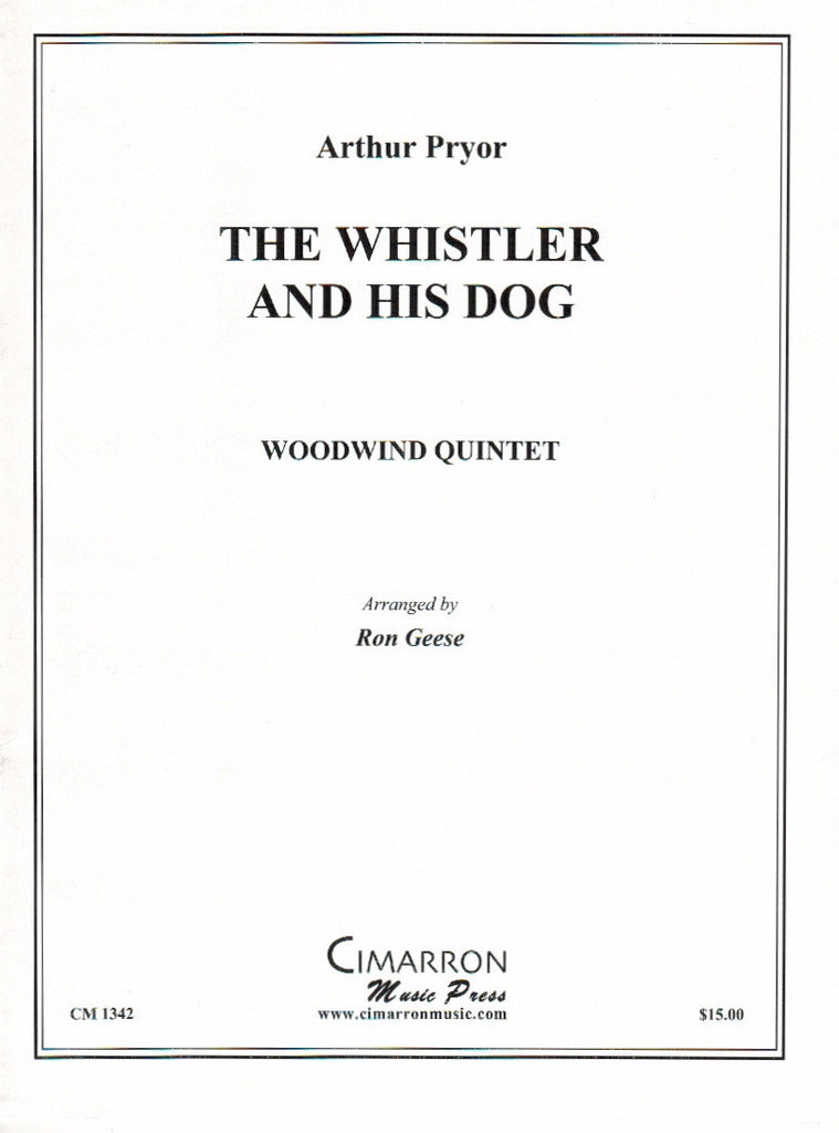 The Whistler and His Dog (Score & Parts)-WW5 - Trevco Music The Whistler and His Dog (Score & Parts)-WW5 - Trevco Music