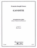 Gossec, Francois Joseph % Gavotte (score & parts) - OB/CL/BSN