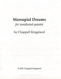 Kingsland, Chappell % Marsupial Dreams (Score & Parts)-WW5