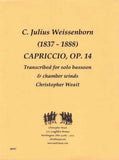 Weissenborn, Julius % Capriccio, op. 14 (score & parts) - BSN/CHAMBER WINDS
