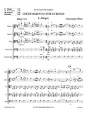 Weait, Christopher % Divertimento for Strings (score & set) - STGS