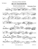 Weait, Christopher % Blue Bassoon (Score & Set)-BSN/ORCH WINDS