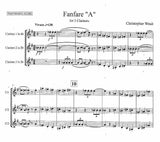 Weait, Christopher % Fanfare "A" (Performance Scores)-3CL