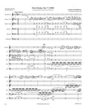 Beethoven, Ludwig van % Horn Sonata, op. 17 (score & parts) - SOLO HN/2CL/2BSN/KB