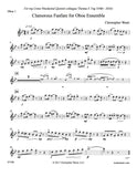Weait, Christopher % Clamorous Fanfare for Oboe Ensemble (score & parts) - 4OB/EH