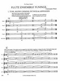 Weait, Christopher % Flute Ensemble Tunings (performance scores) - 4FL