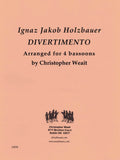 Holzbauer, Ignaz Jakob % Divertimento (score & parts) - 4BSN