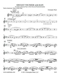 Weait, Christopher % Distant Thunder With Rain (score & parts) - Native American Flute (or SOLO FL) with WW5