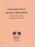 Weait, Christopher % Venice Variations (score & parts) - FL/OB/CL/ASAX/BSN