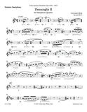 Weait, Christopher % Passacaglia II (score & parts) - SAX4