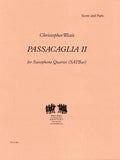 Weait, Christopher % Passacaglia II (Score & Parts)-SAX4