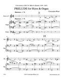 Weait, Christopher % Prelude - HN/ORGAN