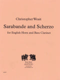 Weait, Christopher % Sarabande and Scherzo (Score & Parts)-EH/BCL