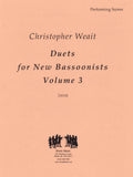 Weait, Christopher % Duets for New Bassoonists, V3 (performance scores) - 2BSN