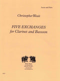 Weait, Christopher % Five Exchanges (score & parts)-CL/BSN