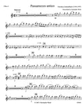 Ammerbach, Nicolaus % Passamezzo Antico (score & parts) - WW10/2HN/2PERC