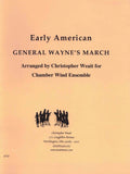 Weait, Christopher % General Wayne's March (Score & Parts)-CHAMBER WINDS