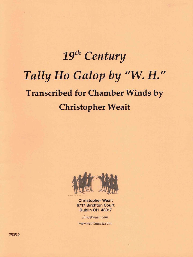Weait, Christopher % Tally Ho Gallop (Score & Parts)-WW10