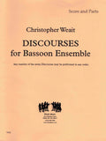 Weait, Christopher % Seven Discourses (score & parts) - 4BSN/CBSN