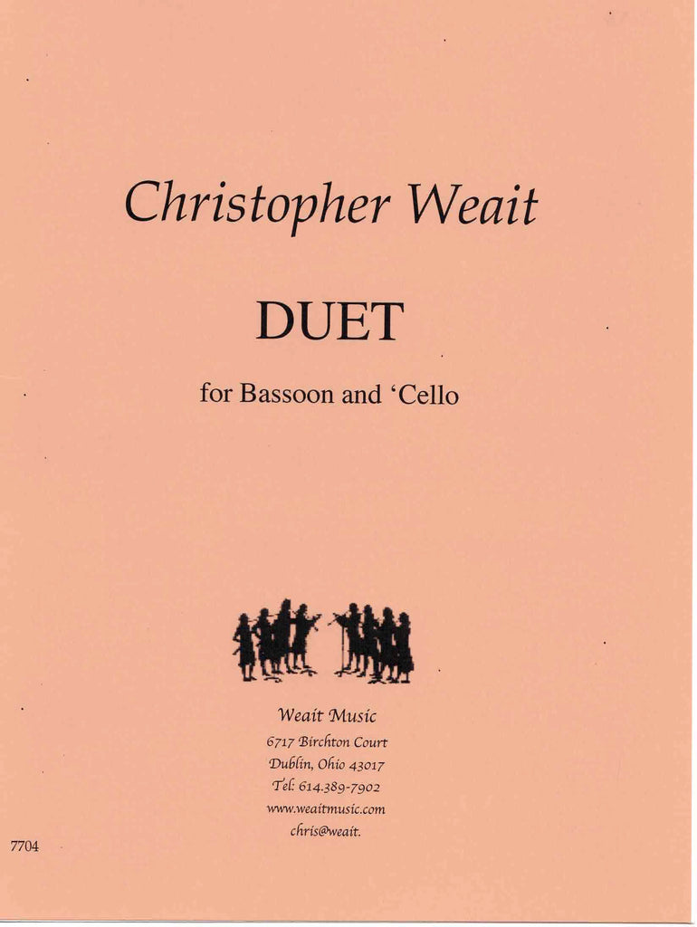 Weait, Christopher % Duet (Performance Scores)-BSN/CEL