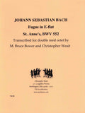 Bach, J.S. % Fugue in Eb Major "St. Anne's" BWV 522 (score & parts) - DR CHOIR