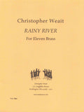 Weait, Christopher % Rainy River (score & parts) - 11BRASS