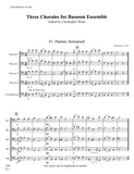 Weait, Christopher % Three Chorales (performance scores) - 4BSN/CBSN
