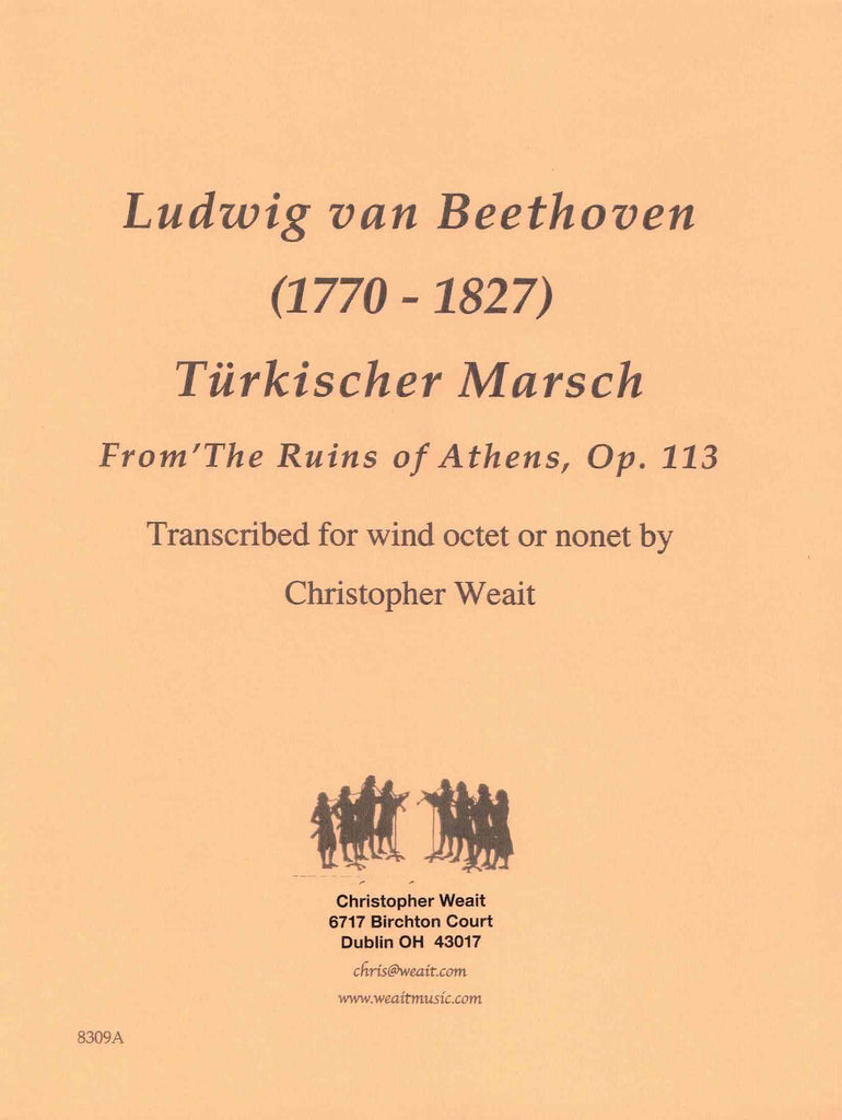 Beethoven, Ludwig van % Turkish March from "The Ruins of Athens", op. 113 (score & parts) - WW8/CBSN