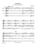 Weait, Christopher % Four Fanfares (Score & Parts)-BRASS ENSEMBLE